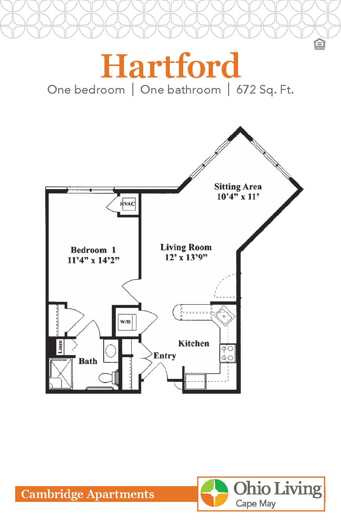 OLCM Apartment Floor Plan Hartford