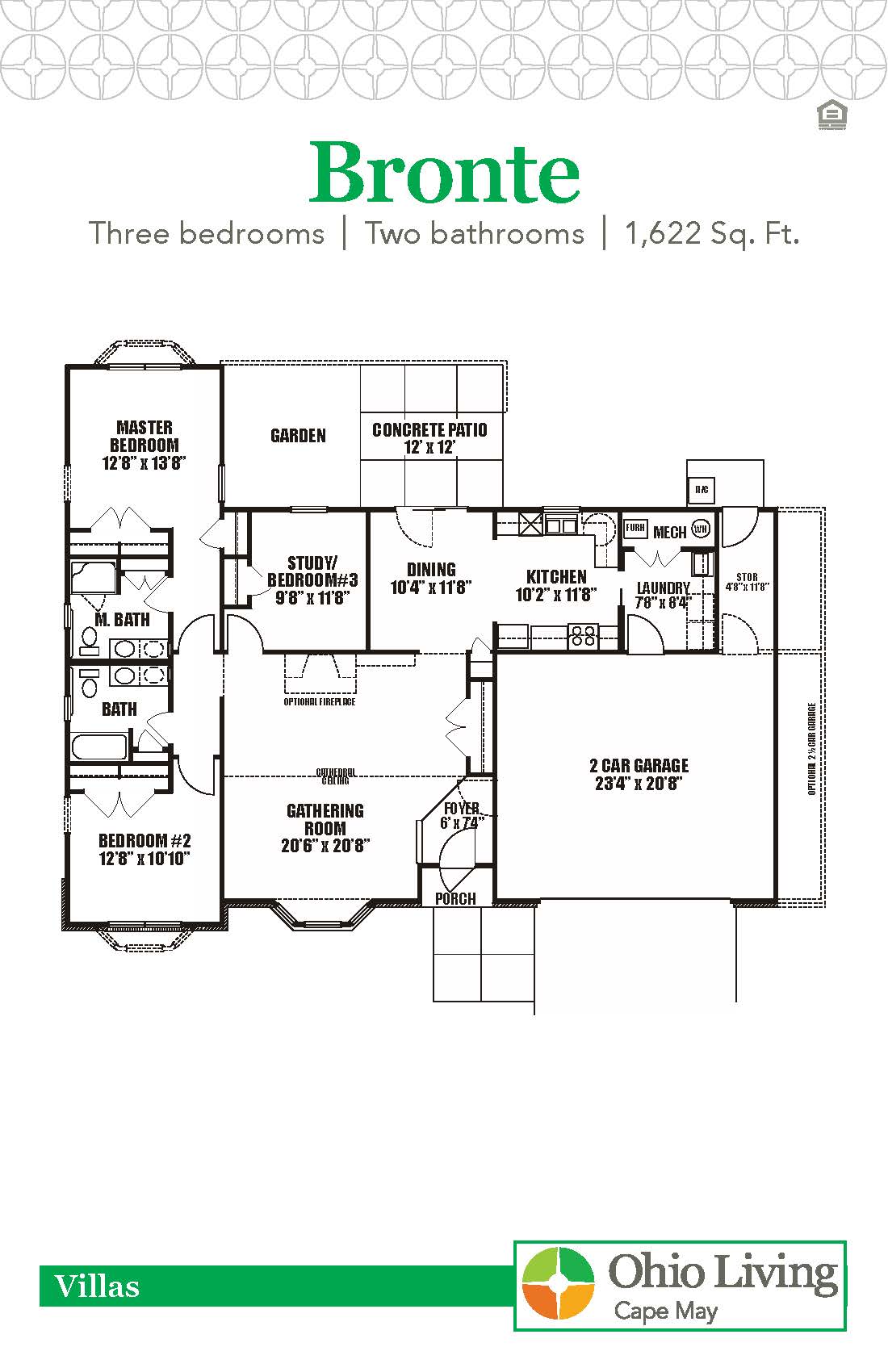 OLCM Villa Floor Plan Bronte