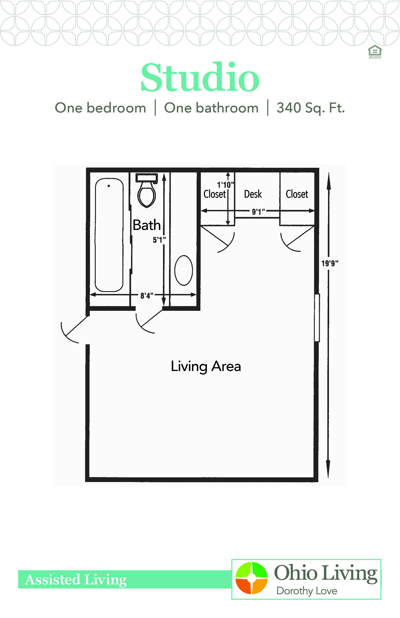 OLDL Assisted Living Floor Plan