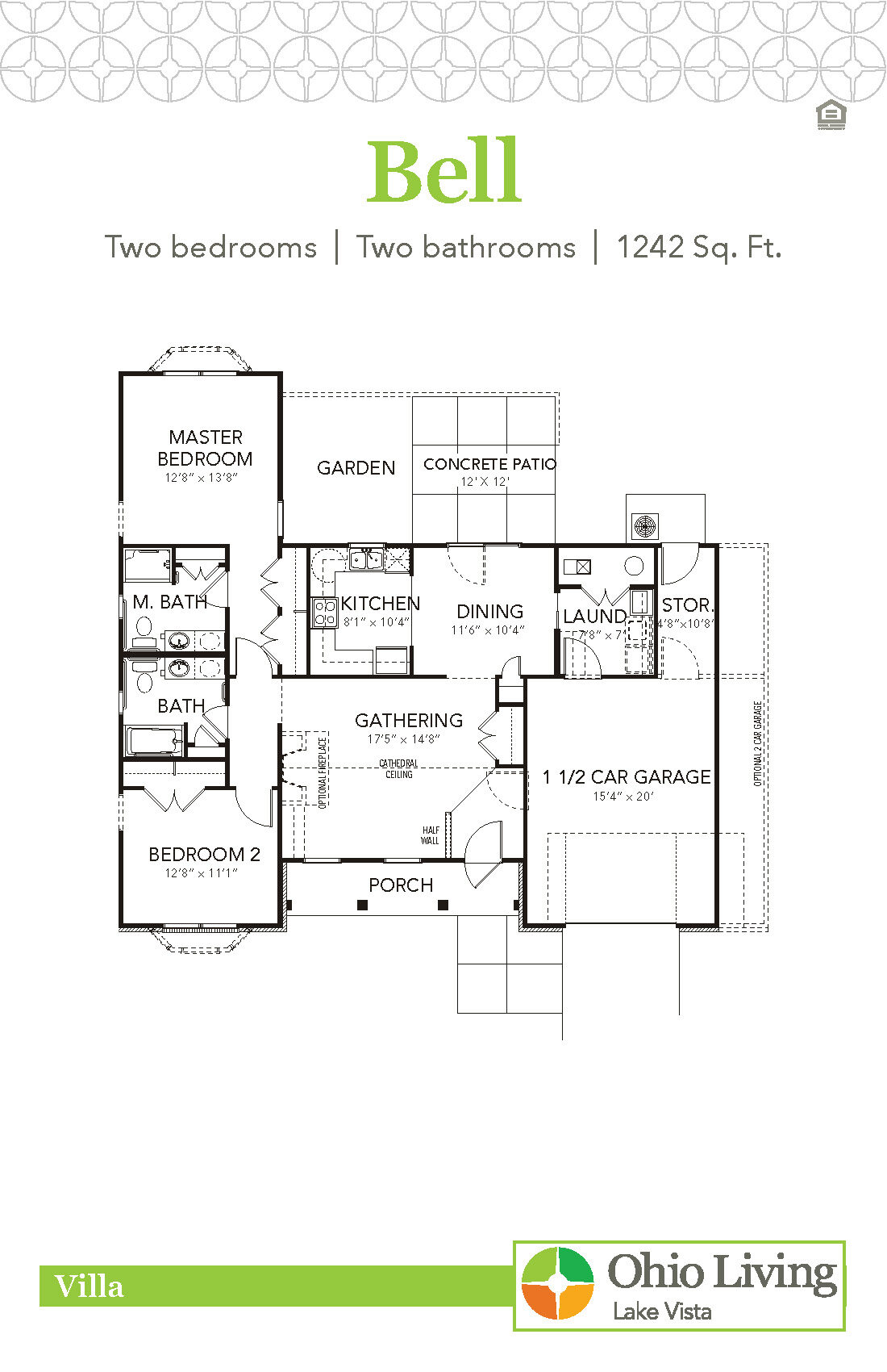 OLLV Villa Floor Plan Bell