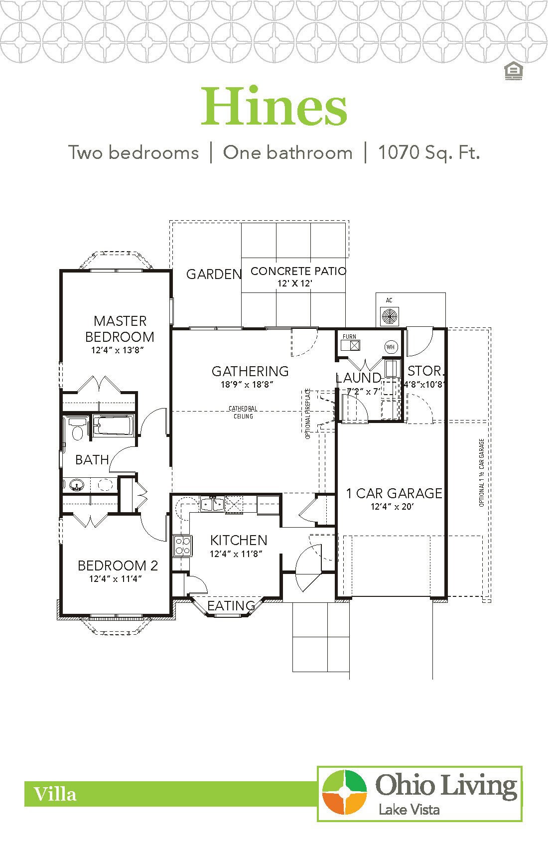 OLLV Villa Floor Plan Hines