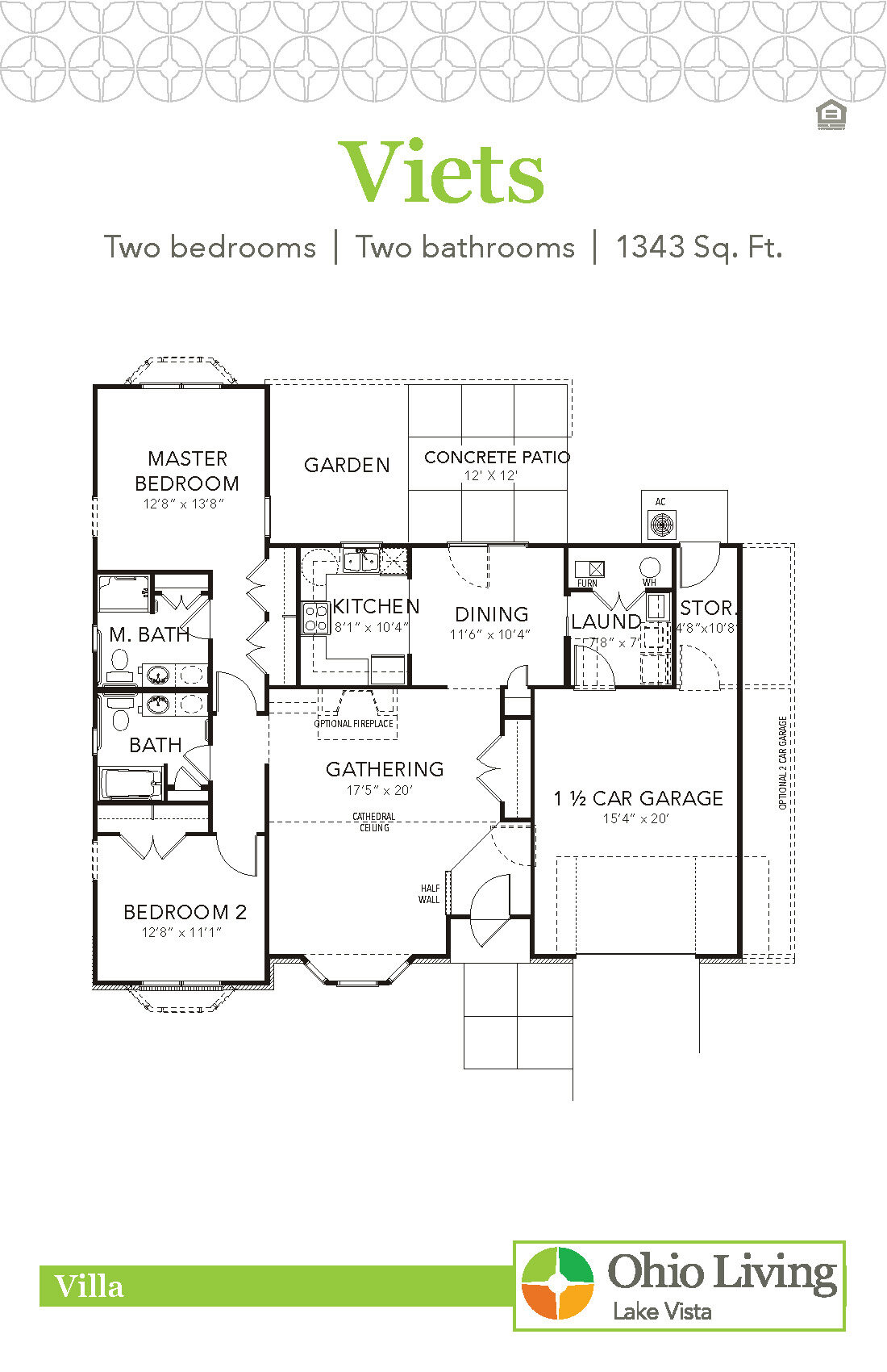 OLLV Villa Floor Plan Viets