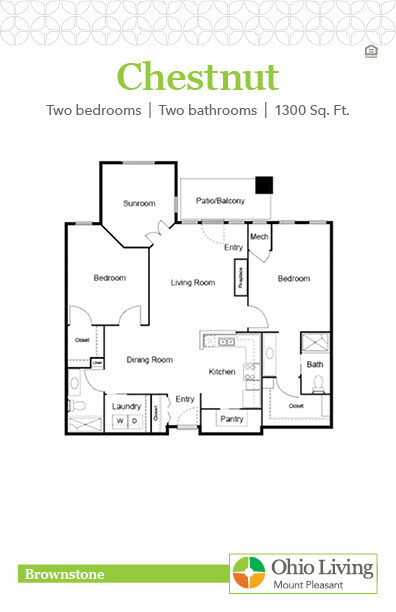 OLMP Brownstone Floor Plan Chetstnut