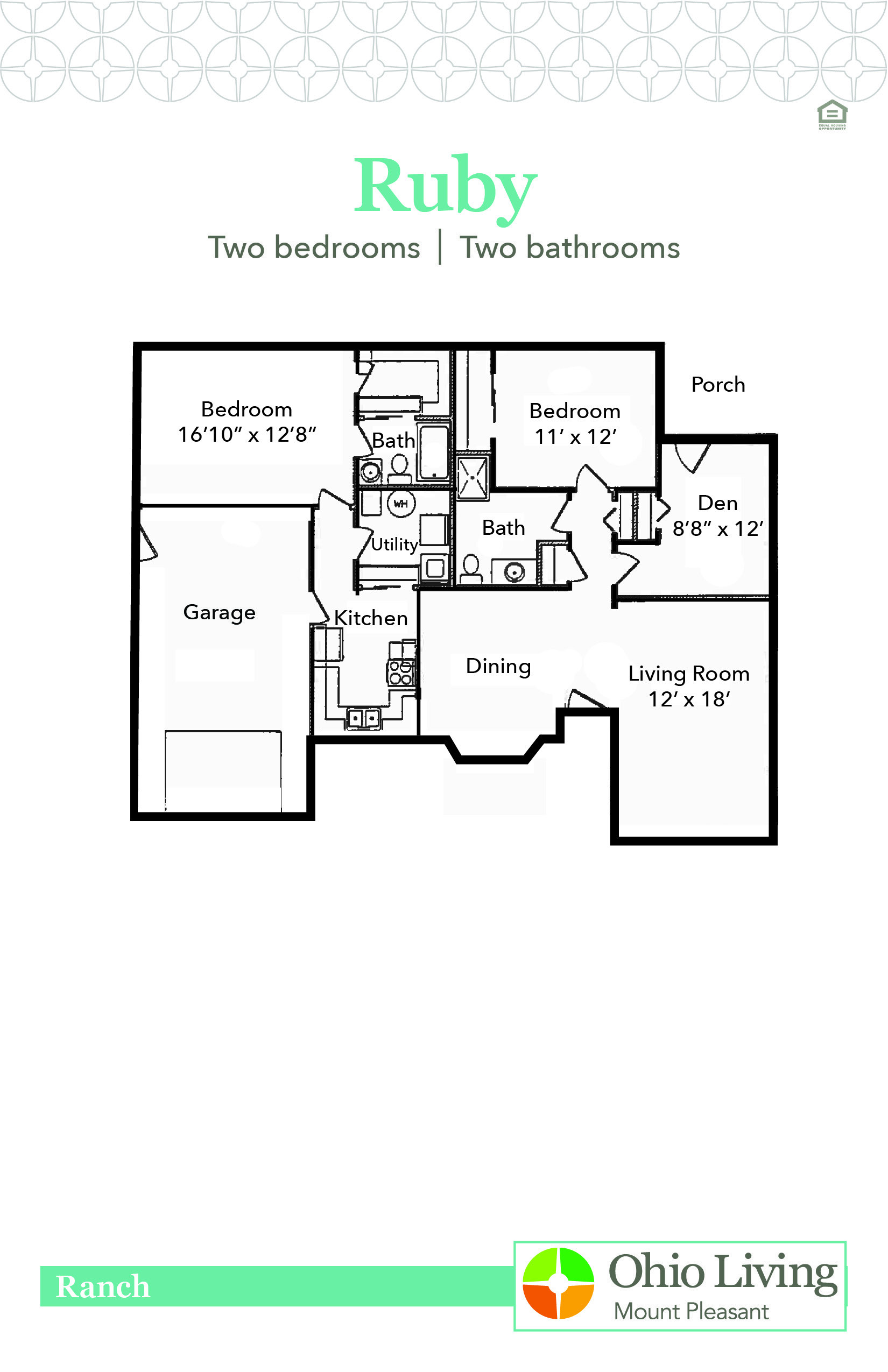 OLMP Ranch Floor Plan Ruby-1