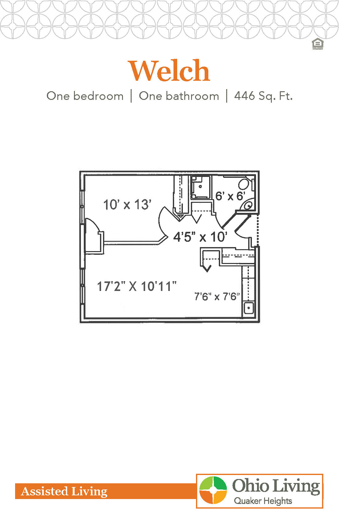 OLQH Assisted Living Floor Plan Welch