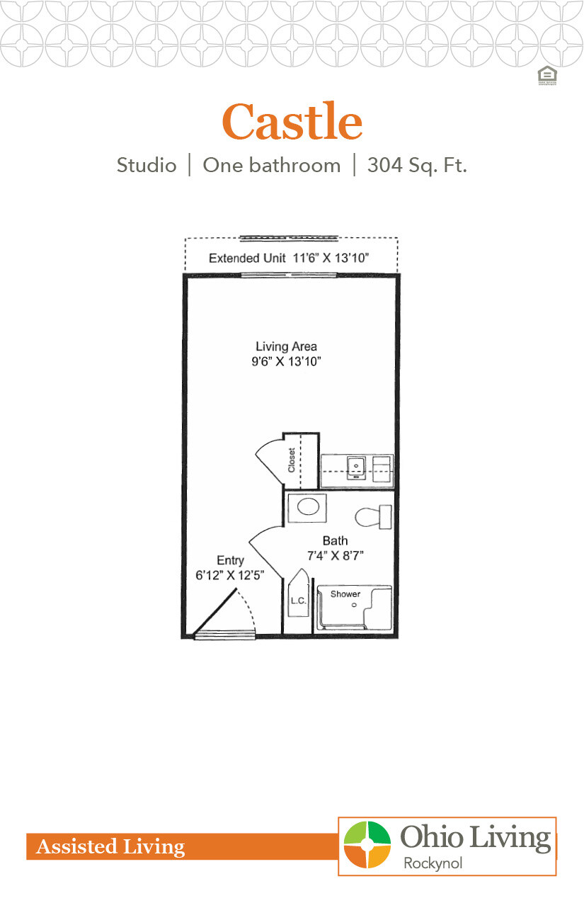 OLRN Assisted Living Floor Plan Castle