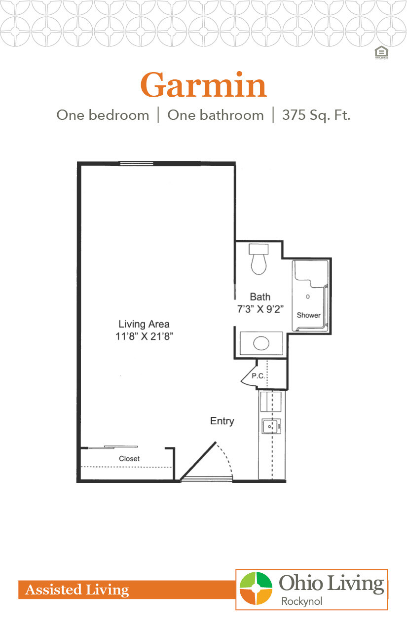 OLRN Assisted Living Floor Plan Garmin