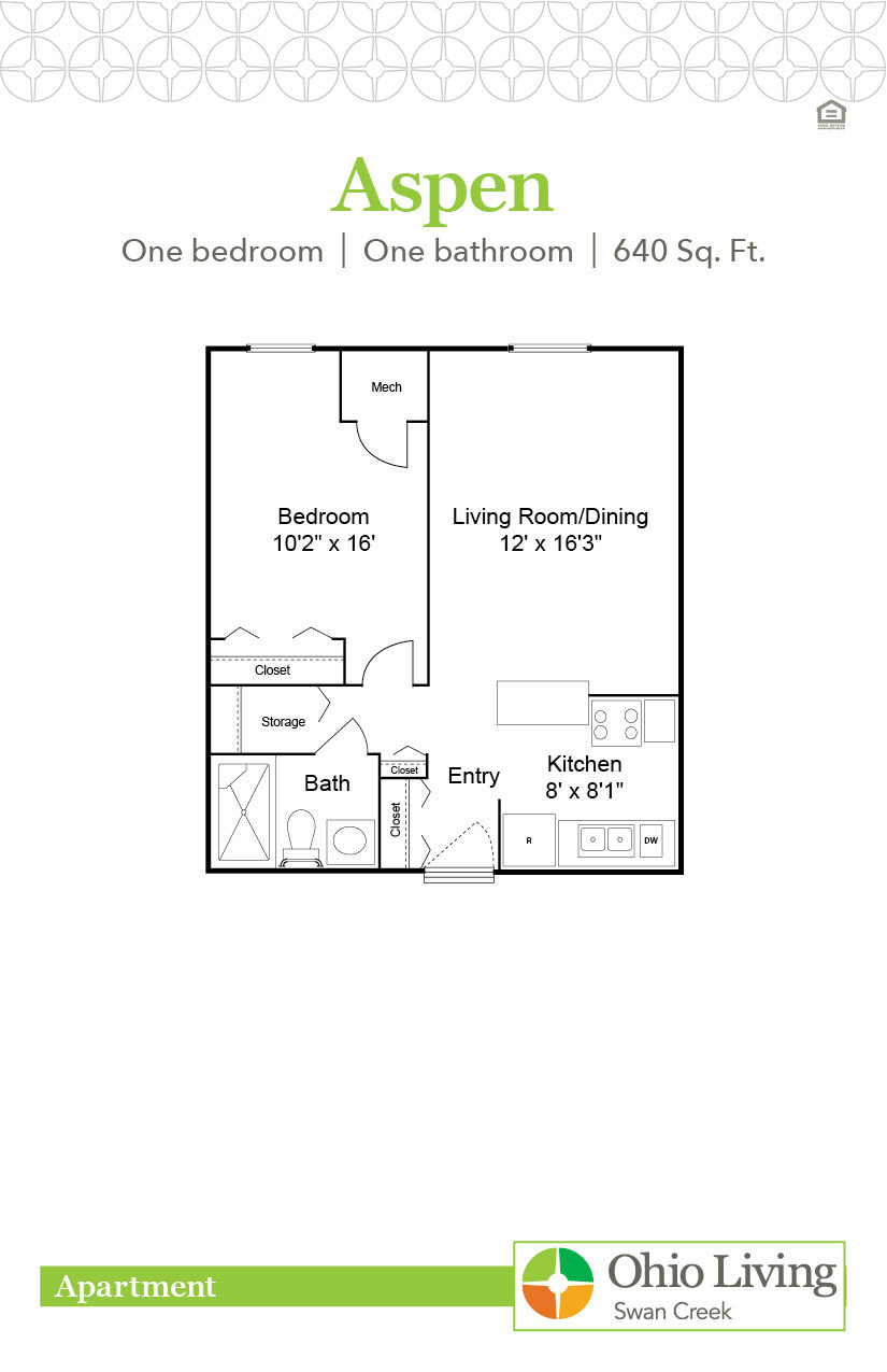 OLSC Apt Floor Plan Aspen