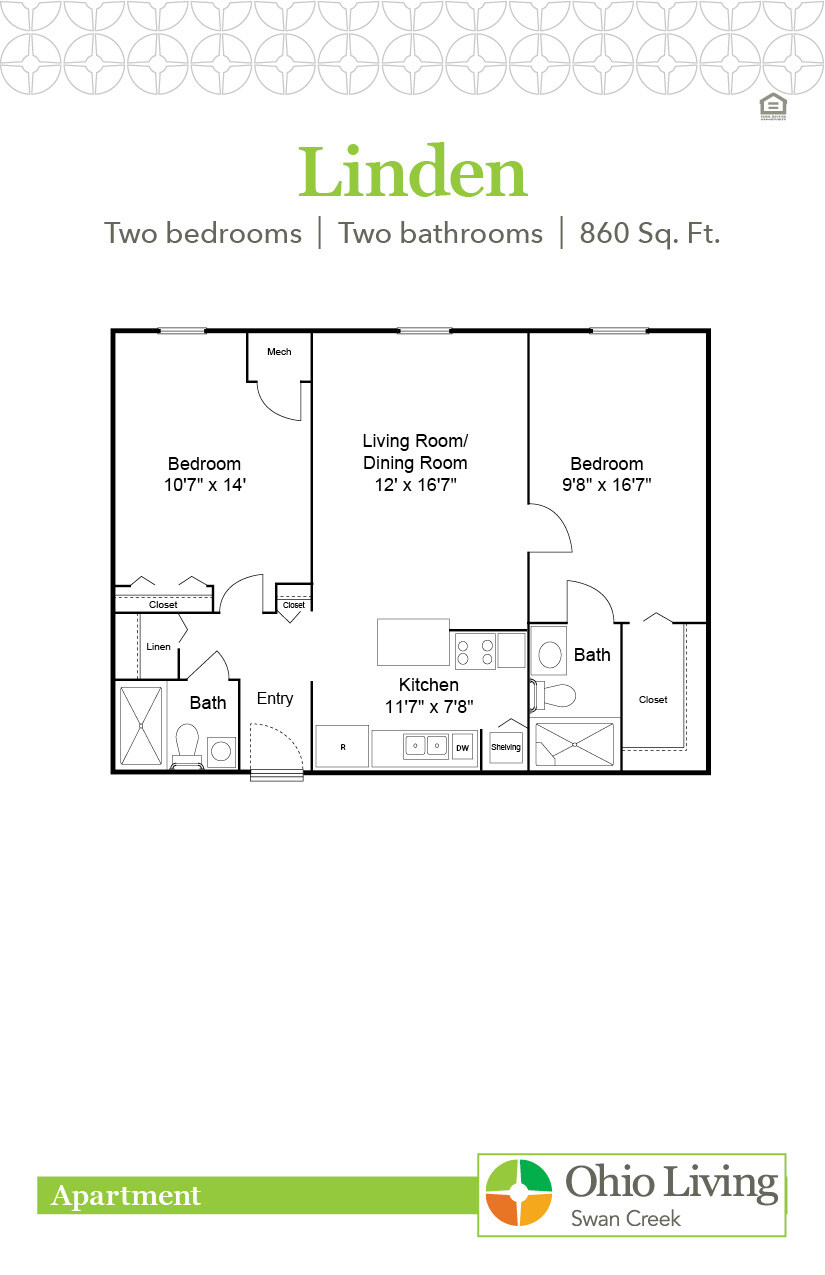 OLSC Apt Floor Plan Linden
