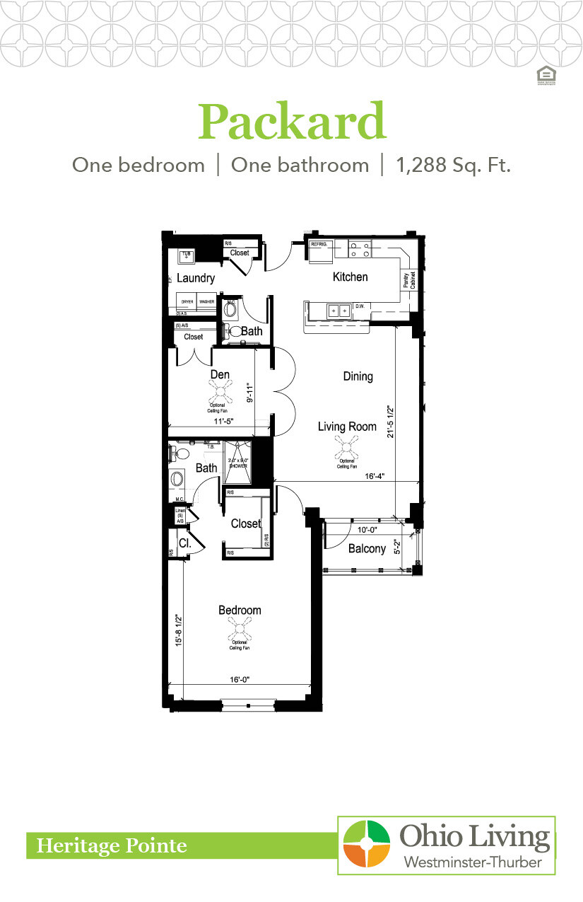 OLWT HP Floor Plan Packard